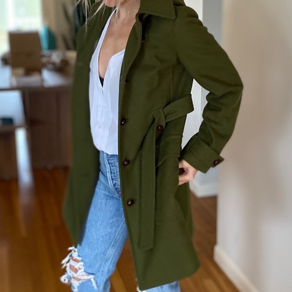 J. Crew Wool Coat!! Still available 🤍🤍 - Picture 2 of 7
